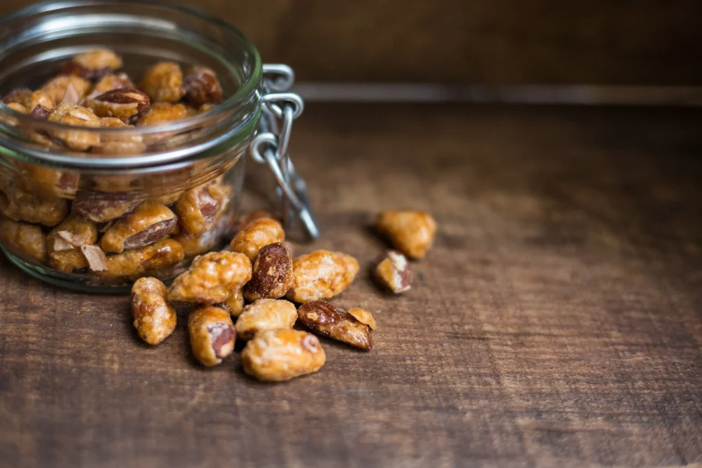 butter toffee almonds