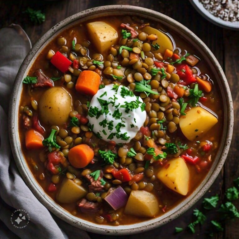 Vegetable Stew with Lentils