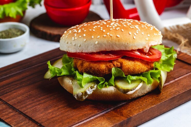 chicken burger