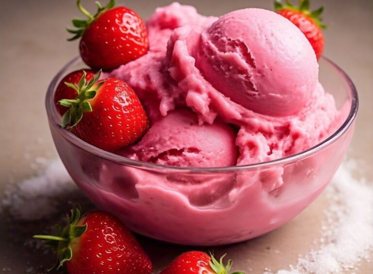 strawberry sorbet recipe