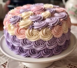 rosette cake