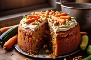 Texas Carrot Zucchini Cake