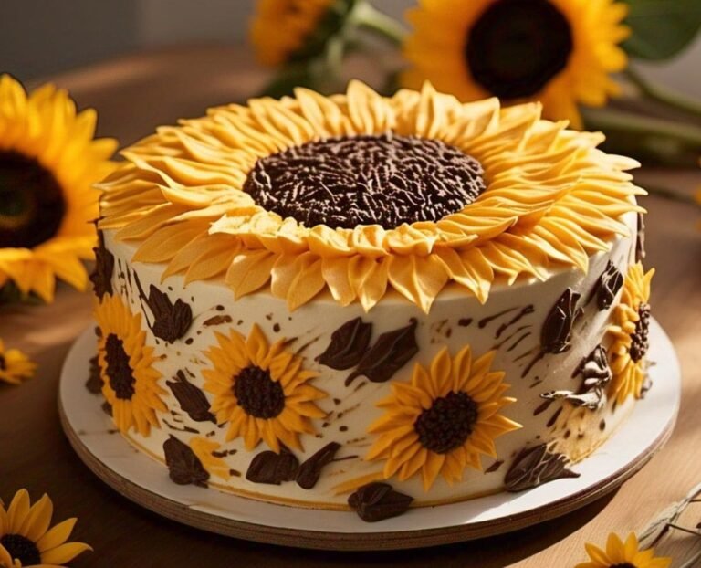 Sunflower Cakes