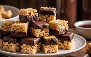 Chocolate rice krispie treats