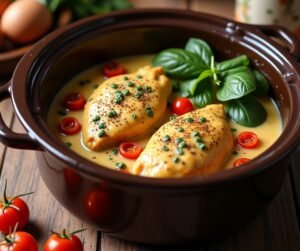 Crockpot Tuscan Chicken Recipe